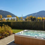 Enjoy Gorgeous Views from the Private Hot Tub